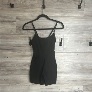 Black Garage Romper